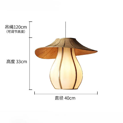 Suspension en rotin tissé style wabi-sabi moderne et élégante — LZ4X9M
