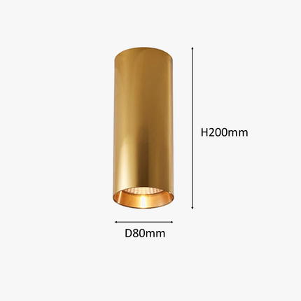 Suspension tube longue style américain pour bar nordique — LZ4X9J