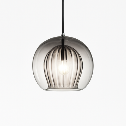 Suspension en verre au style industriel simple et moderne — LZ4G7T9
