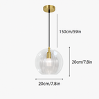 transperant 20cm