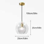 transperant 25cm