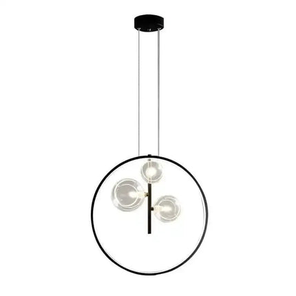 Suspension en verre à bulles au design moderne pour restaurant — LZ7XQ2
