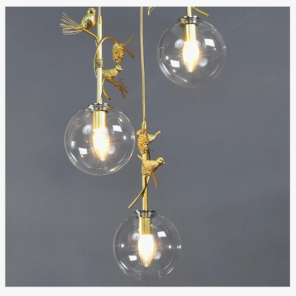 Suspension en verre au design moderne pour intérieur élégant — LZ4X9T