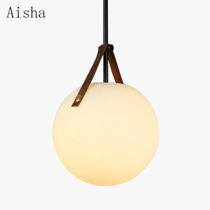 Suspension en verre au design nordique pour intérieur moderne — LZ4X9J