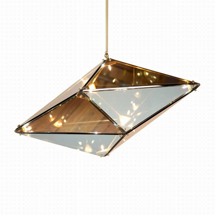 Suspension en verre diamant style nordique moderne pour intérieur — LZ4X9P