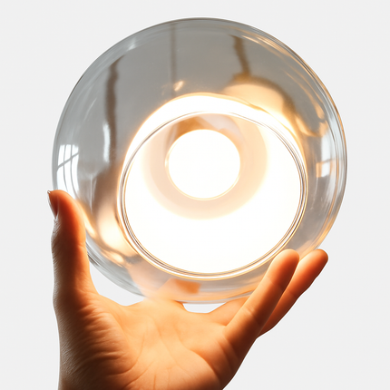 Suspension LED en verre au design nordique moderne — LZ4G7XQ9