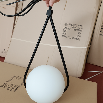 Suspension en verre au design moderne pour décoration intérieure — LZ4X9T