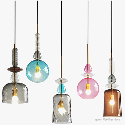 Suspension en verre au design moderne pour décoration intérieure — LZ4X9P