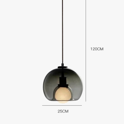 Suspension en verre design nordique moderne et élégant — LZ4X9T2
