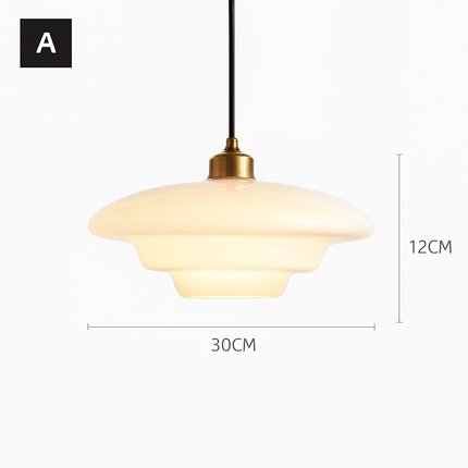 Suspension en verre au design nordique pour intérieur élégant — LZ4X9M