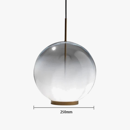 Suspension en verre au design moderne pour îlot de cuisine — LZ4X9P2