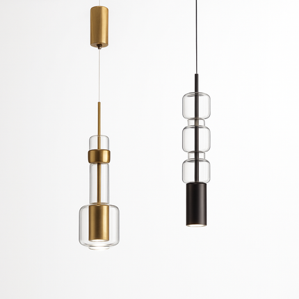 Suspension en verre pour commerces, restaurants et décoration créative — LZ4P9XQ