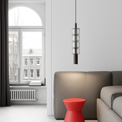 Suspension en verre pour commerces, restaurants et décoration créative — LZ4P9XQ