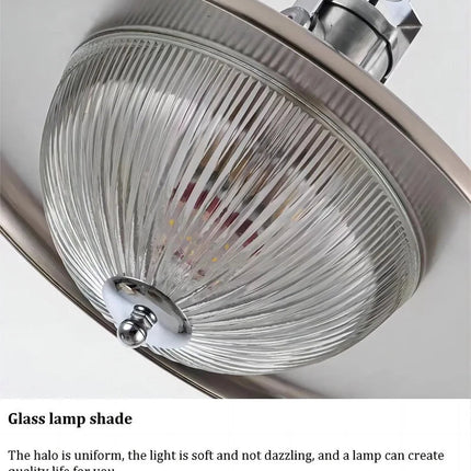 Suspension en verre style rétro wabi-sabi pour intérieur élégant — LZ4N7Q2