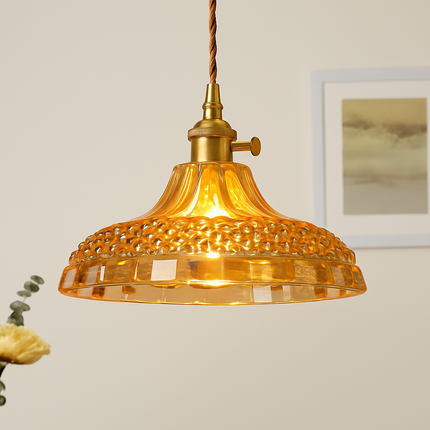 Suspension en verre au design scandinave pour intérieur moderne — LZ4X9T