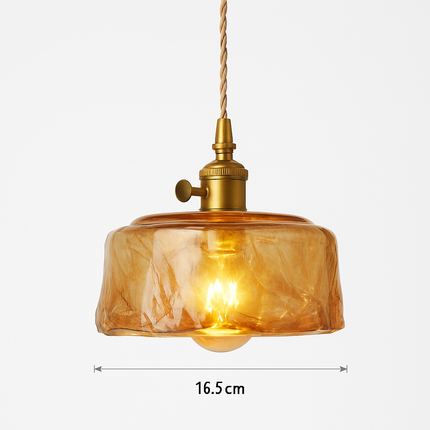 Suspension en verre au design scandinave pour intérieur moderne — LZ4X9T
