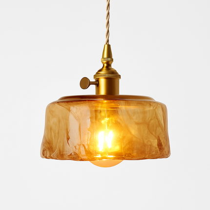Suspension en verre au design scandinave pour intérieur moderne — LZ4X9T