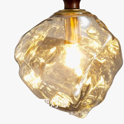 suspension en verre style nordique rétro pour intérieur