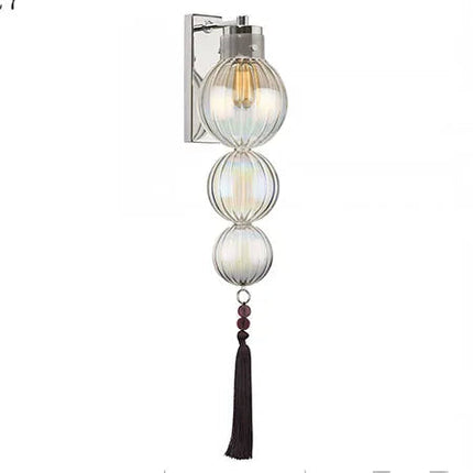 Suspension en verre teinté au style chinois pour décoration intérieure — LZ7D9Q2