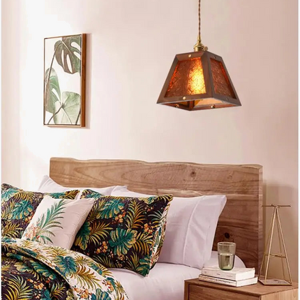 Suspension en verre style Tiffany pour restaurant et bar — LZ4G7M9