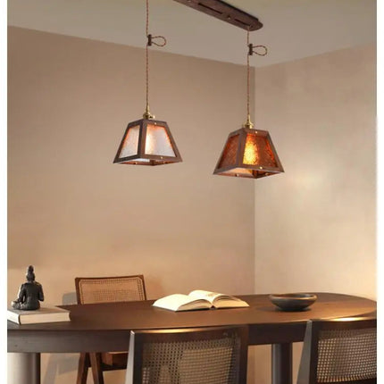 Suspension en verre style Tiffany pour restaurant et bar — LZ4G7M9