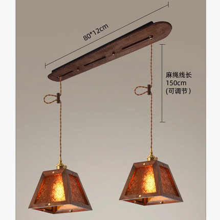 Suspension en verre style Tiffany pour restaurant et bar — LZ4G7M9