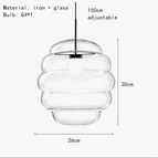 26 cm-Verre clair / 5000K