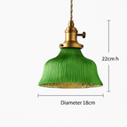 Fleur vert or