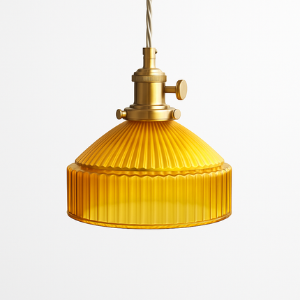 Suspension scandinave en verre vert — LZ4X7P9Q