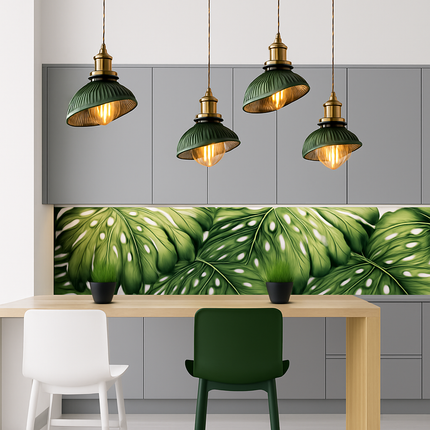 Suspension scandinave en verre vert — LZ4X9M2