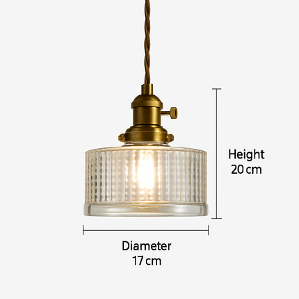 Suspension scandinave en verre vert — LZ4X7P9Q