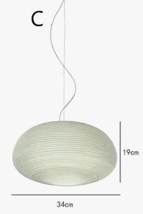 Suspension globe rétro en verre avec abat-jour — LZ4P9XJ