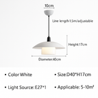 Bois D30cm / Blanc froid