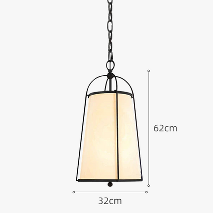 Suspension japonaise Wabi-sabi or et noir — LZ4X9T