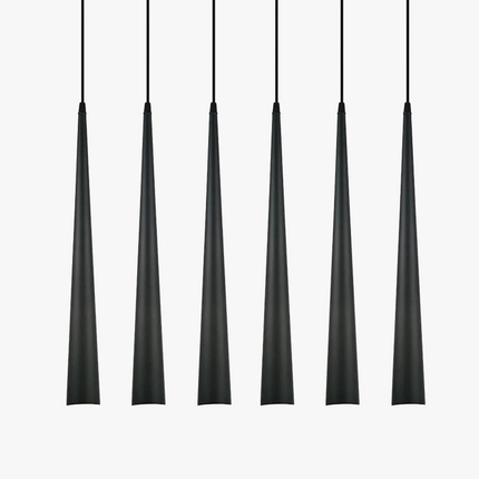 Suspension LED tube long à intensité variable et anti-éblouissement — LZ4X9T