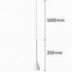 Corps noir 25CM / Blanc 6000K