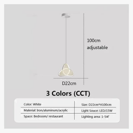 Suspension LED au style moderne et épuré — LZ4X9T