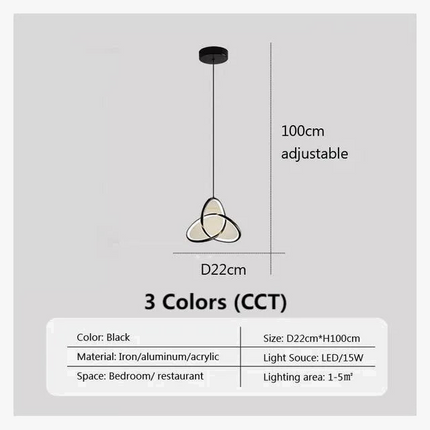 Suspension LED au style moderne et épuré — LZ4X9T