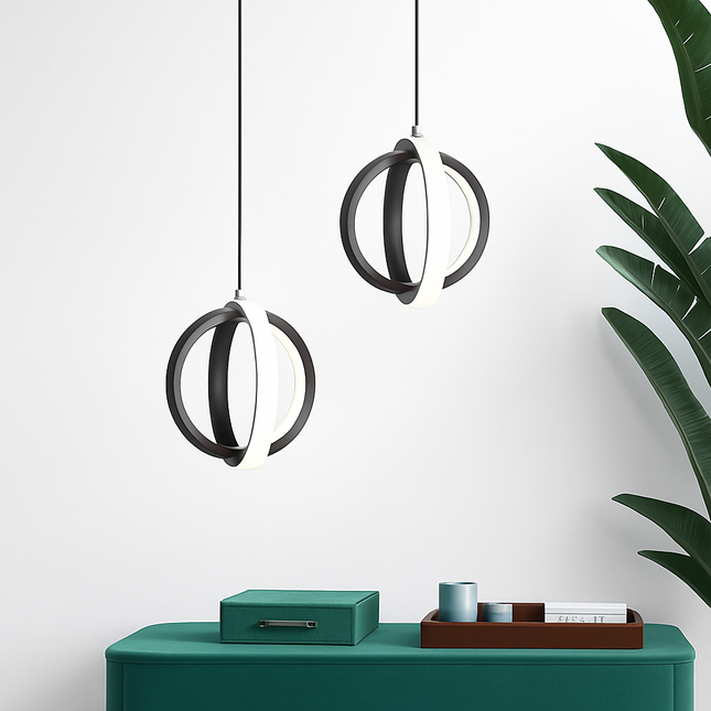 Suspension LED au design moderne et créatif