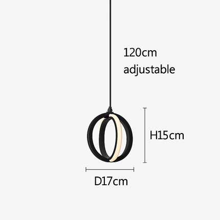 Suspension LED au design moderne et créatif