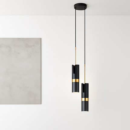 Suspension LED rotative à 360° au design nordique — LZ4X9P