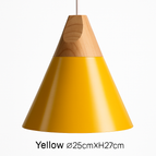 Jaune - 25cm / Blanc
