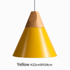 Jaune - 22cm / Blanc