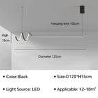 Noir D90cm / Blanc naturel (pas de RC)