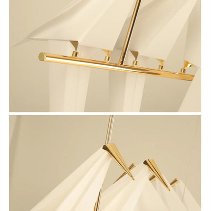 Suspension LED design nordique en acrylique forme oiseau — LZ4X9P