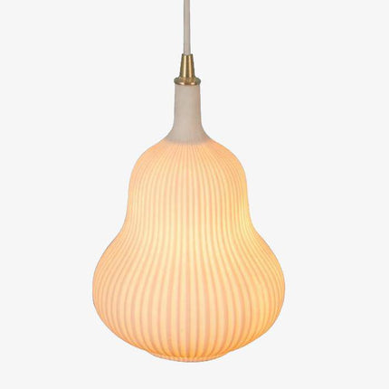 Suspension LED en céramique ondulé Kitchen