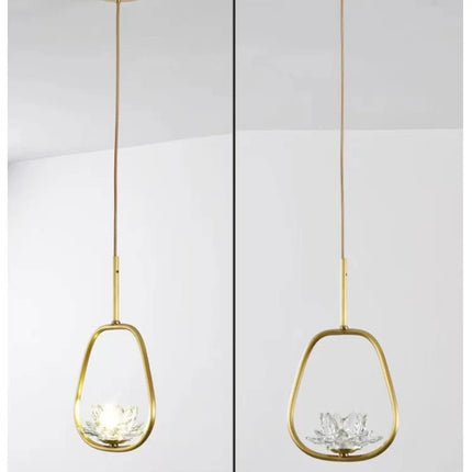 Suspension LED en cristal style Zen — LZ4Q7M9