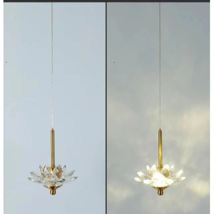 Suspension LED en cristal style Zen — LZ4Q7M9
