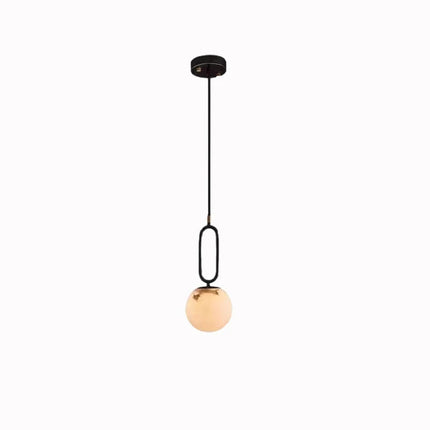 Suspension LED réglable en laiton et marbre naturel — LZ4X9T2