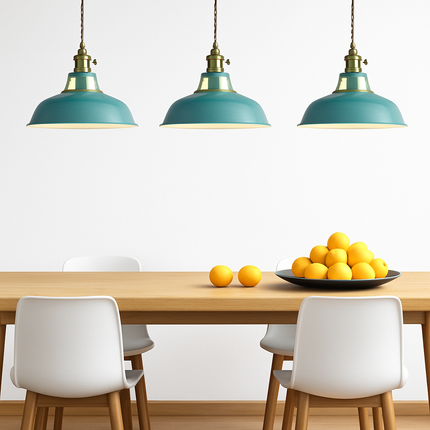 Suspension loft en métal coloré avec éclairage LED — LZ4X9J